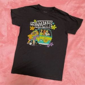SCOOBY-DOO mystery machine black s/s graphic tee
